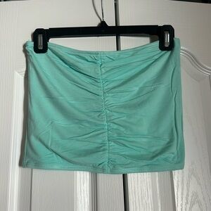 New with Tags Mint Green Ruched Salt Life Women's Bandeau size Medium